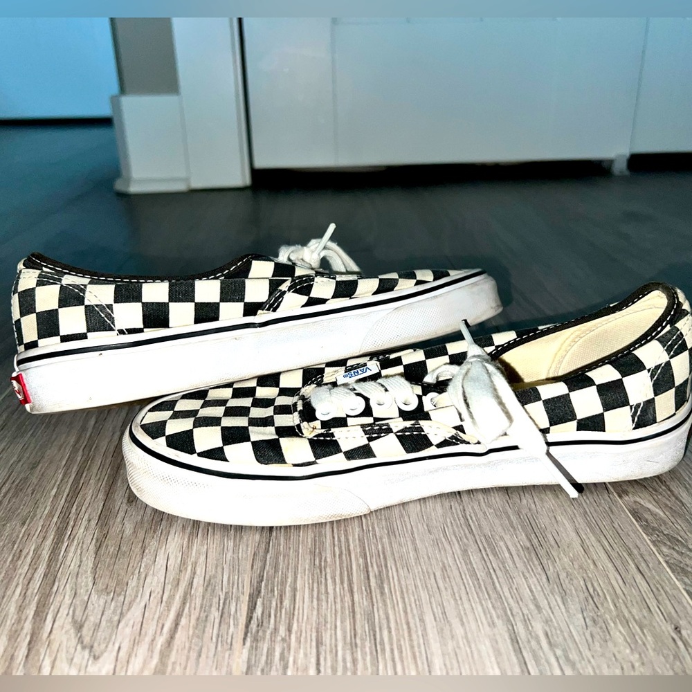 Vans checkerboard customs